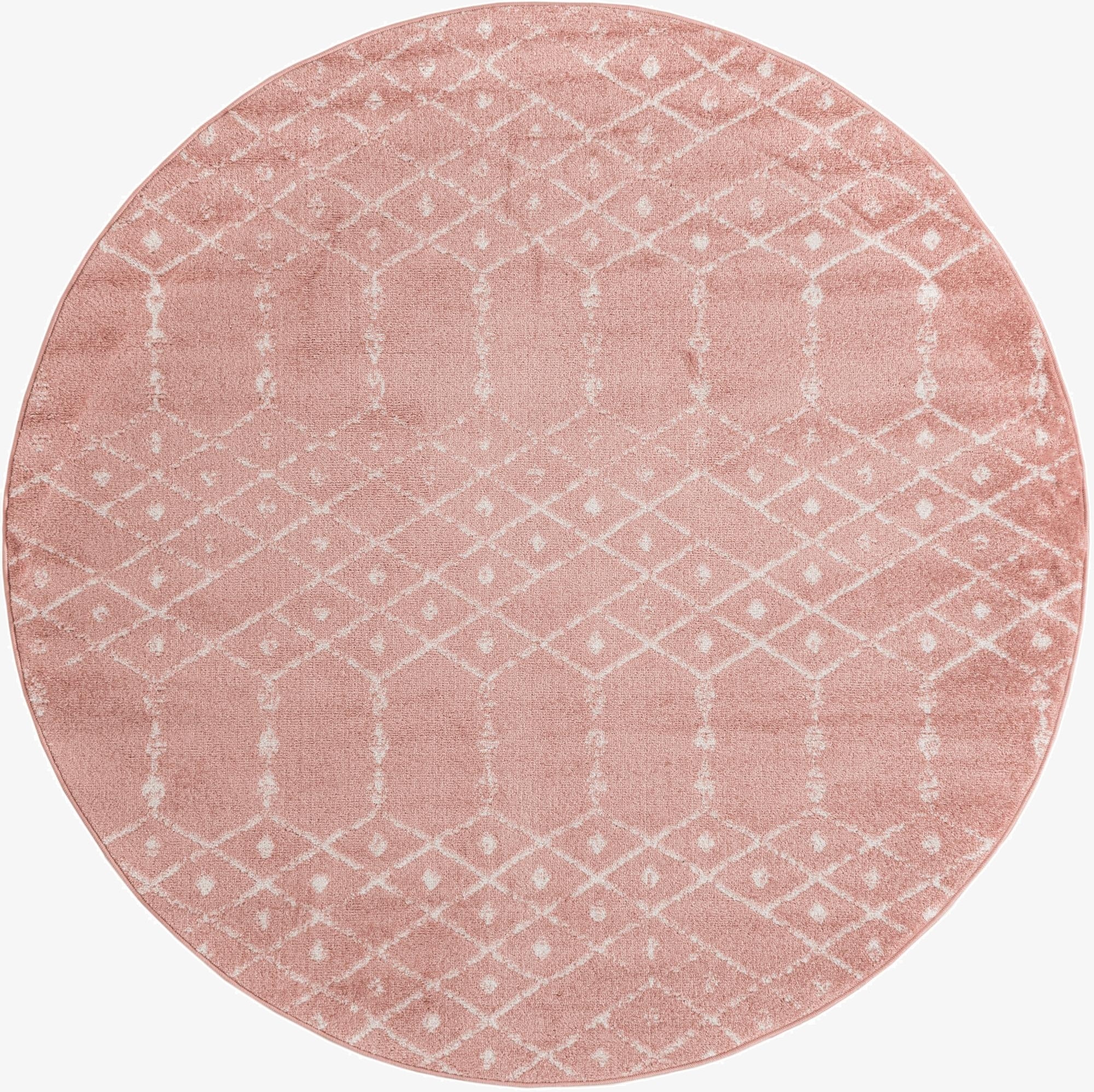  6' 1 x 6' 1 Paxon Trellis Round Rug