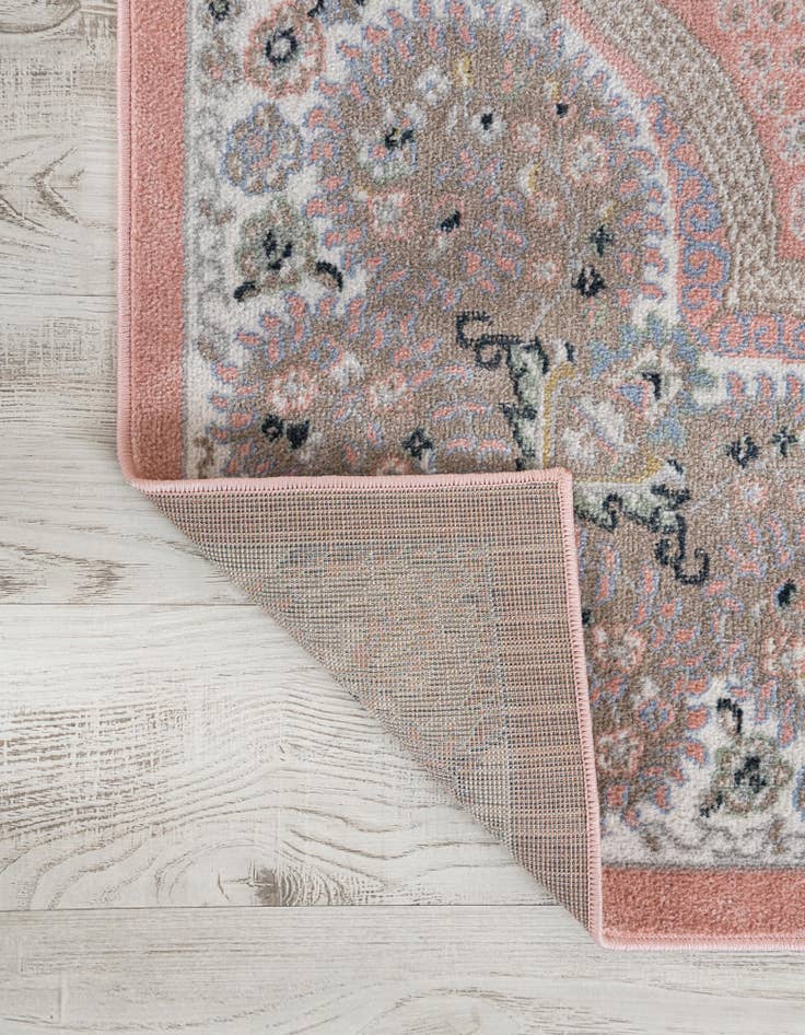 Detail image of  7' 10 x 7' 10 Kamala Washable Square Rug