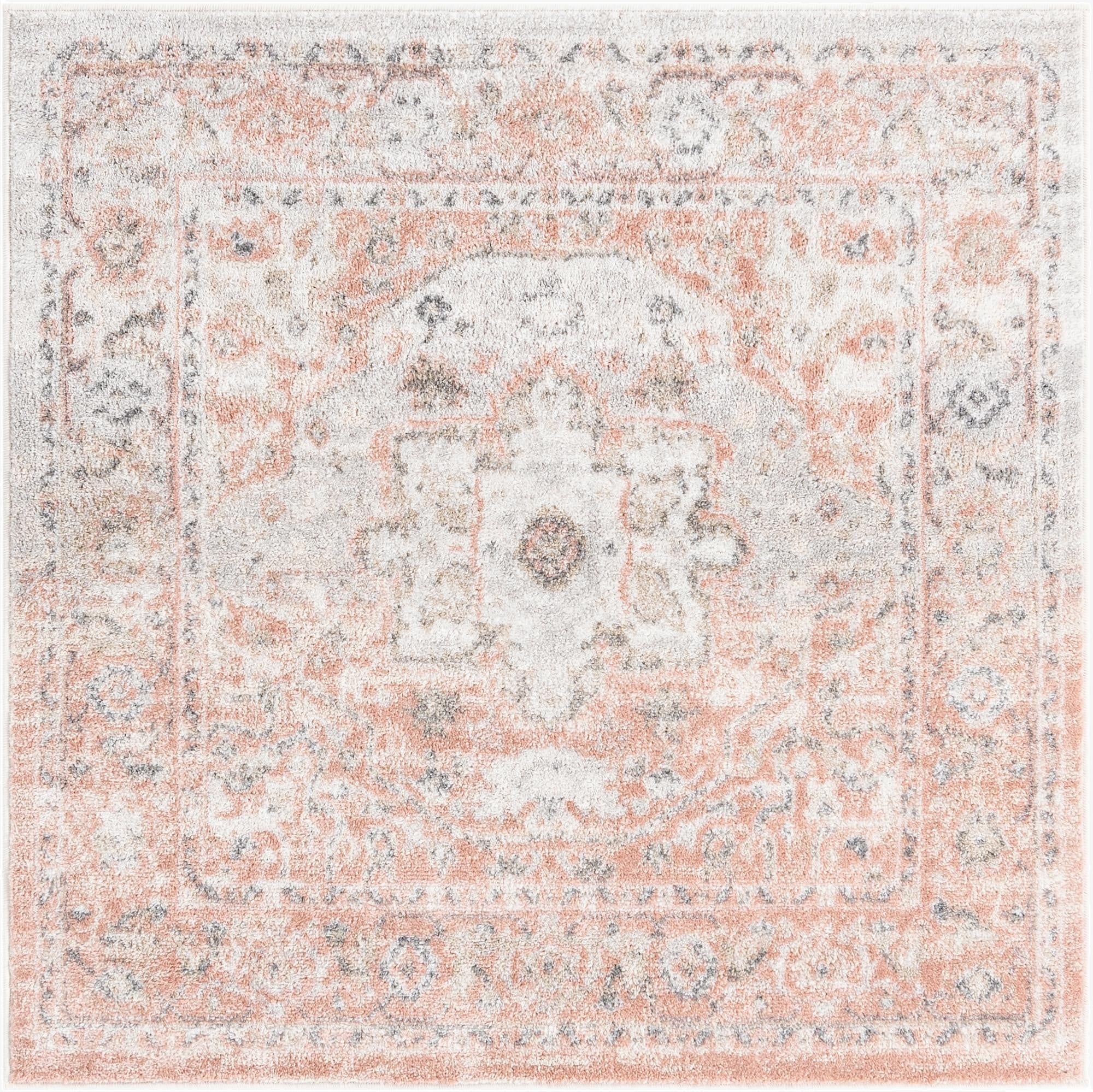  3' 3 x 3' 3 Madeline Vintage Square Rug