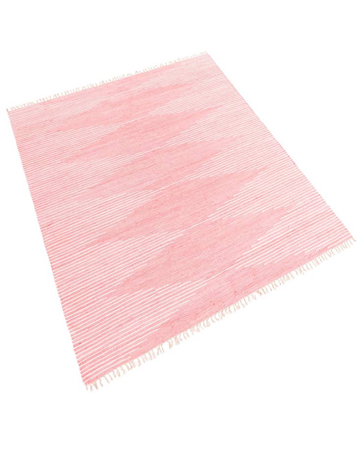 Detail image of  10' x 14' 1  Hand Woven Chindi Cotton Rug