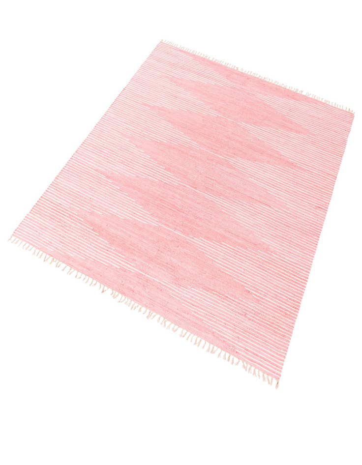 Detail image of  10' x 14' 1  Hand Woven Chindi Cotton Rug