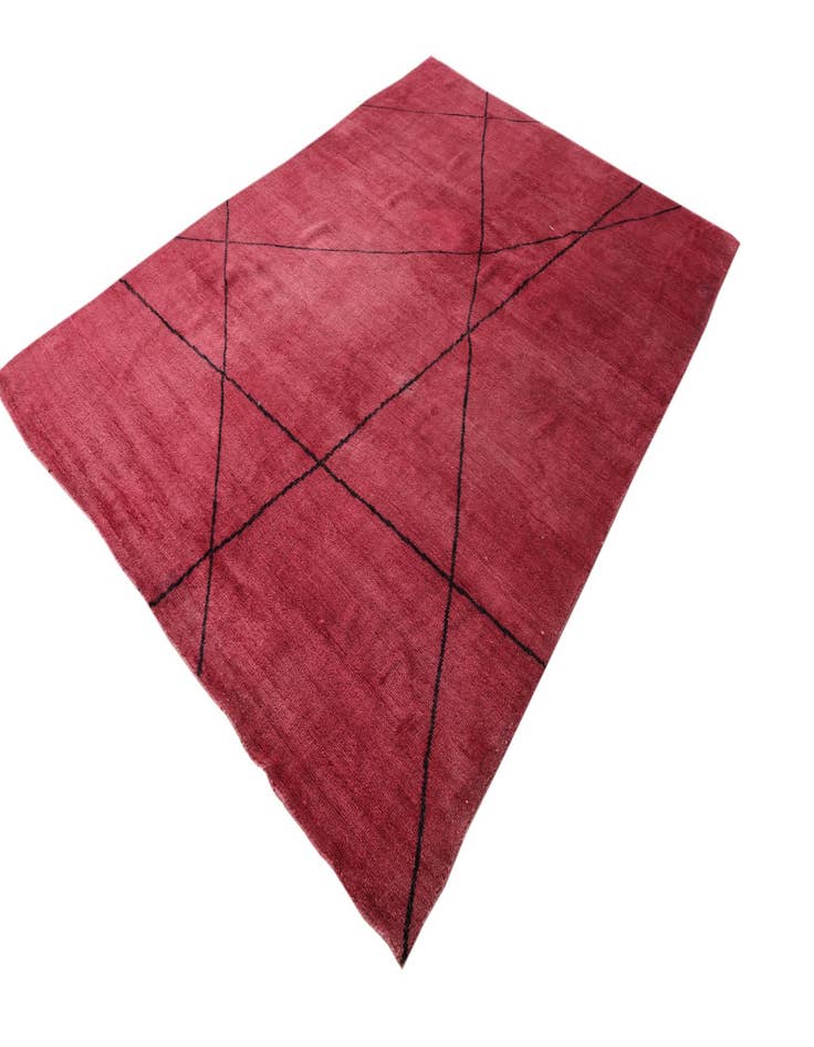 Detail image of  6' 9 x 9' 8  Hand Knotted Darya Wool Rug