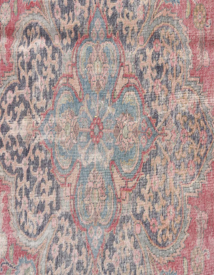 Detail image of  9' 9 x 12' 4  Hand Knotted Ultra Vintage Persian Wool Rug