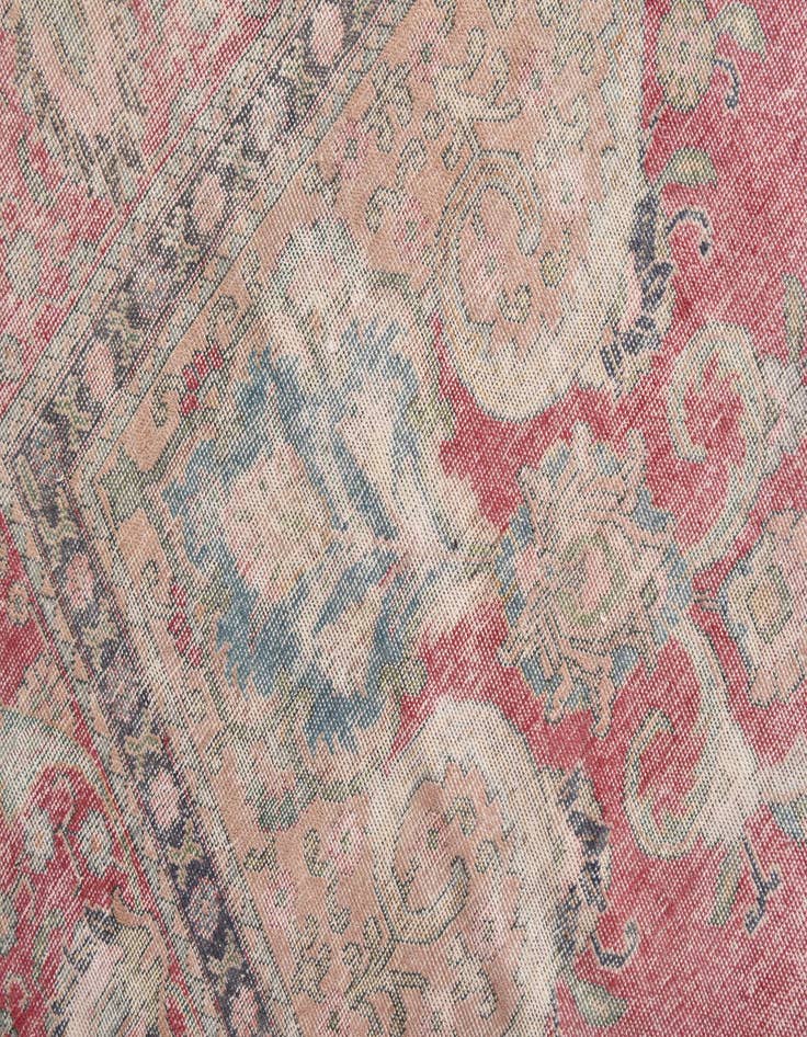 Detail image of  9' 9 x 12' 4  Hand Knotted Ultra Vintage Persian Wool Rug