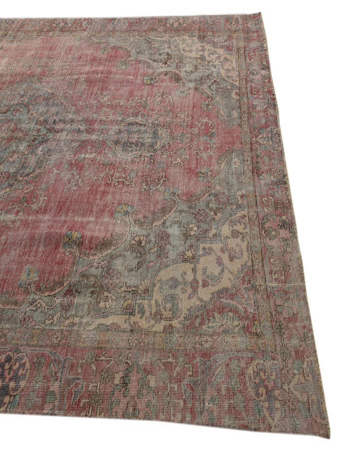 Detail image of  8' 7 x 12' 4  Hand Knotted Ultra Vintage Persian Wool Rug