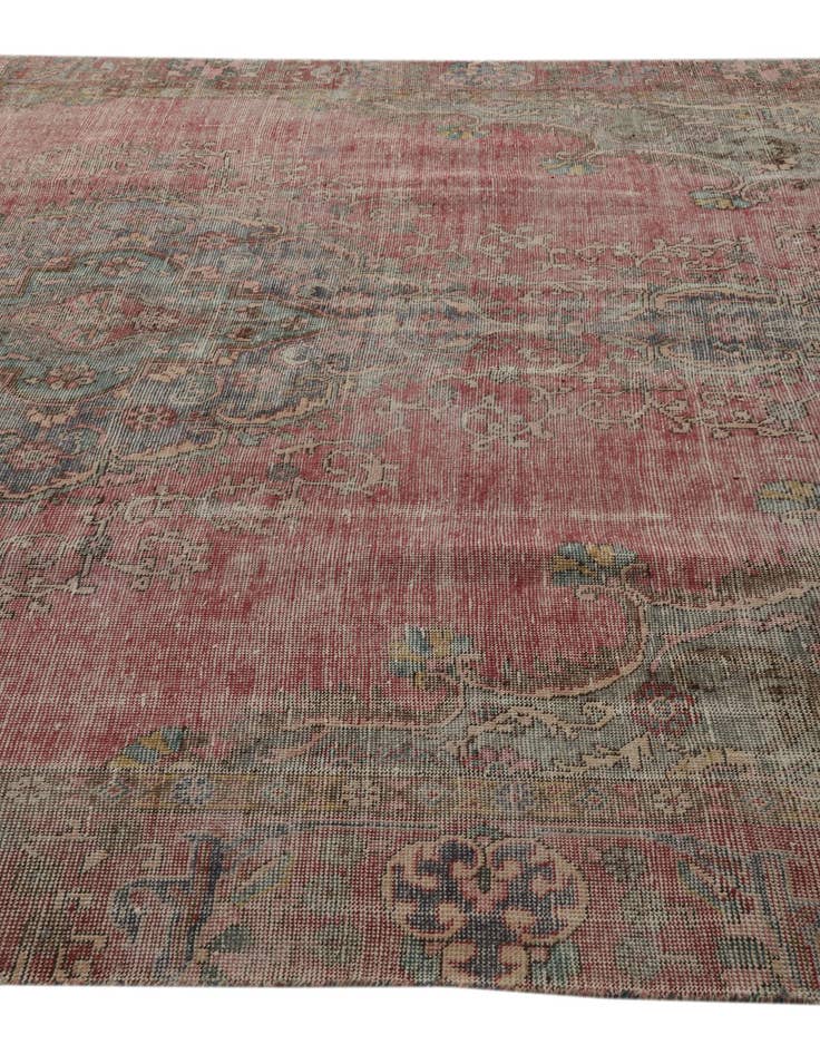 Detail image of  8' 7 x 12' 4  Hand Knotted Ultra Vintage Persian Wool Rug