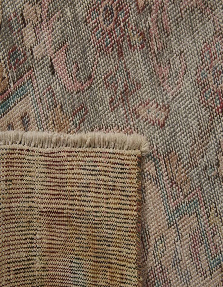 Detail image of  8' 7 x 12' 4  Hand Knotted Ultra Vintage Persian Wool Rug