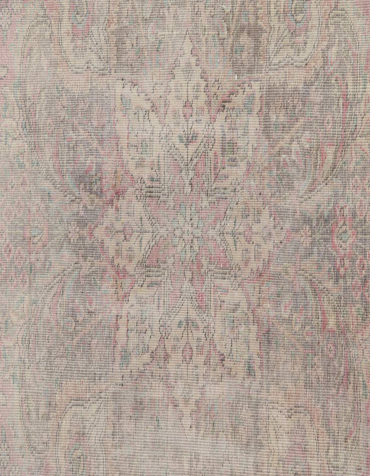 Detail image of  9' 7 x 12' 3  Hand Knotted Ultra Vintage Persian Wool Rug
