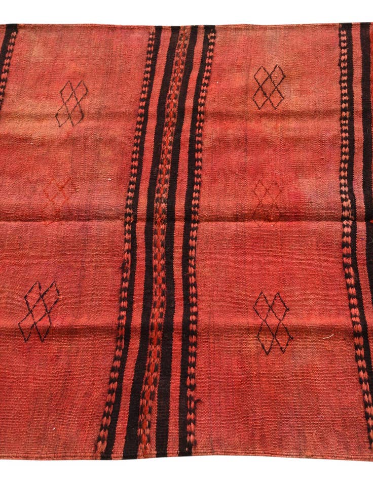 Detail image of  2' 10 x 3' 5  Hand Woven Kilim Fars Wool Square Rug