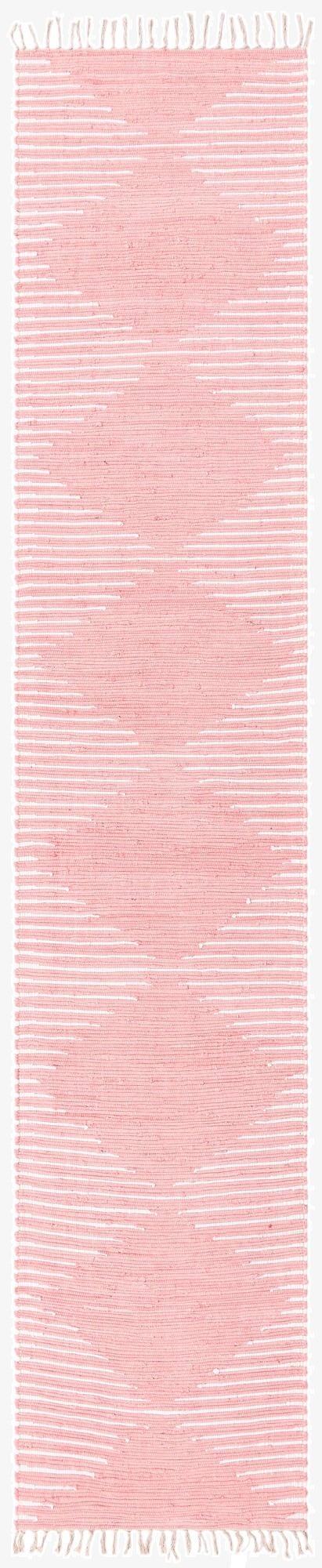  2' 11 x 16' 1  Hand Woven Chindi Cotton Runner Rug