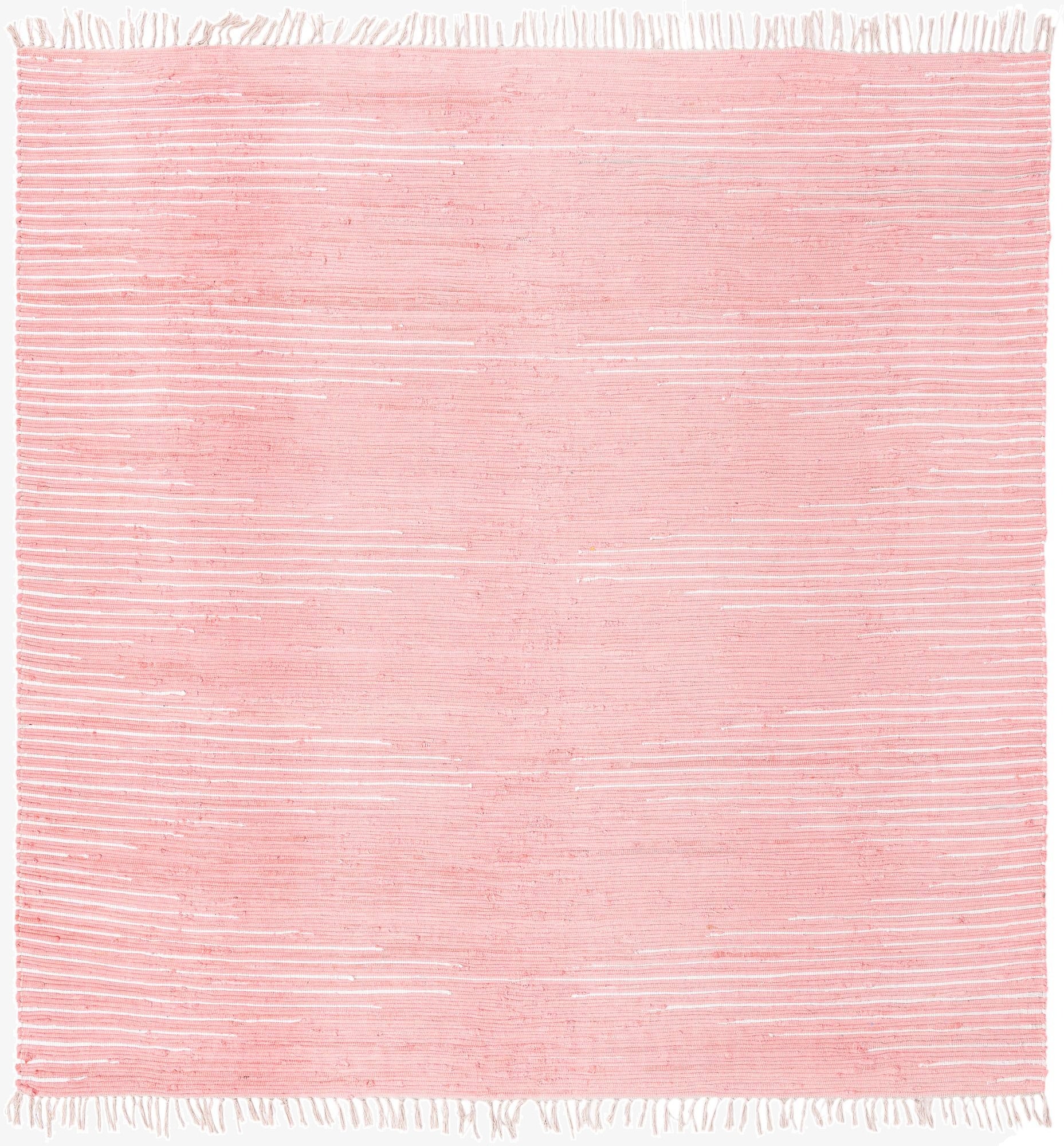  10' x 10'  Hand Woven Chindi Cotton Square Rug