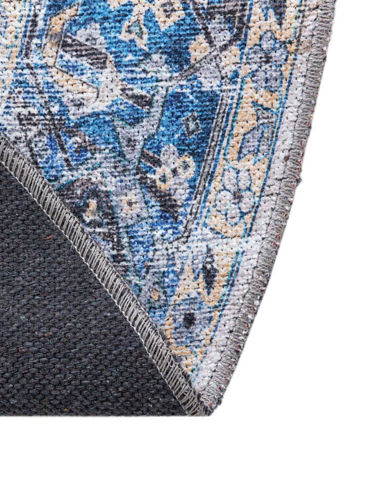 Detail image of  6' x 6'  Washable Yara Round Rug