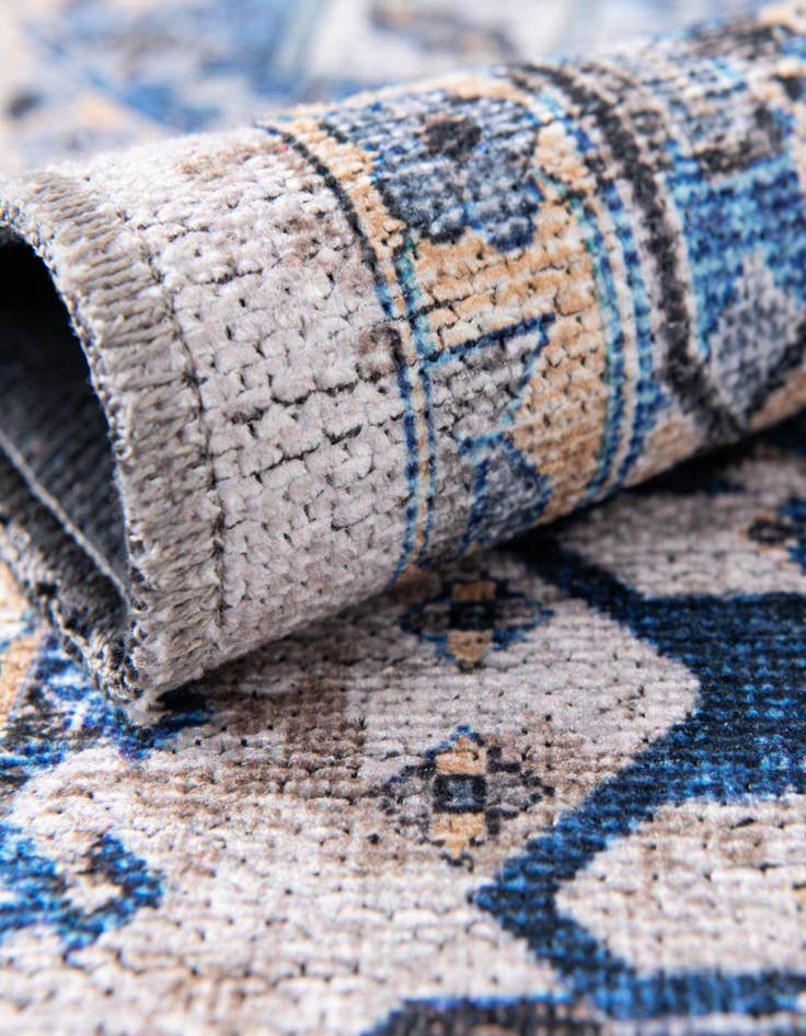 Detail image of  2' x 5'  Washable Yara Runner Rug