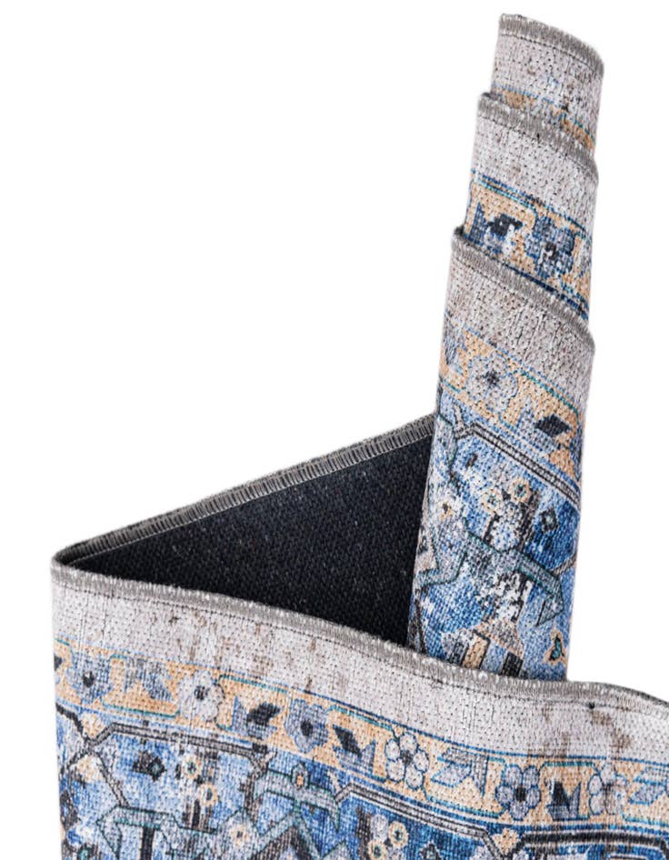 Detail image of  2' x 5'  Washable Yara Runner Rug