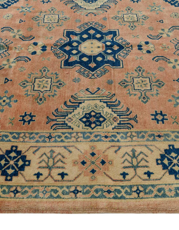 Detail image of  5' 9 x 7' 10  Hand Knotted Oushak Wool Rug