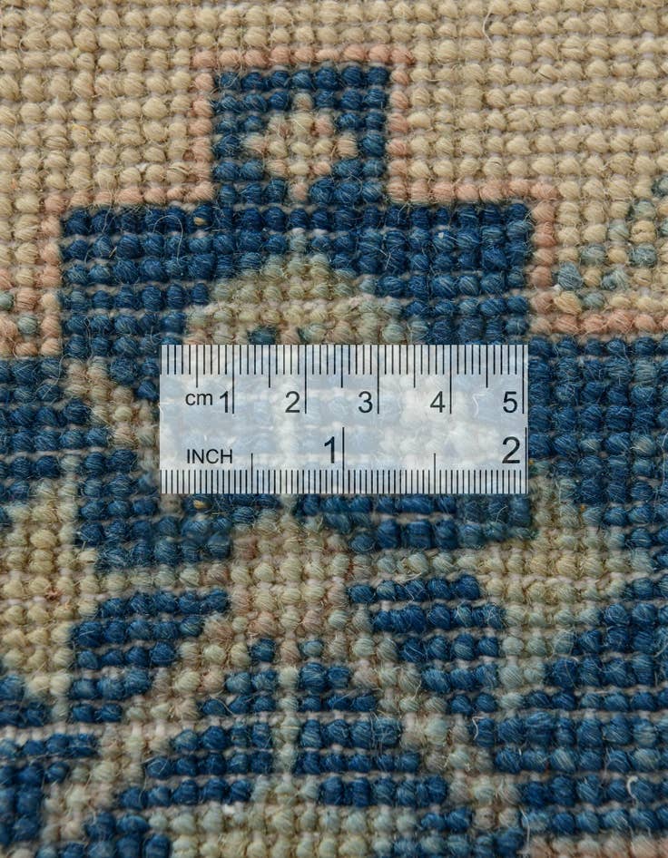 Detail image of  5' 9 x 7' 10  Hand Knotted Oushak Wool Rug