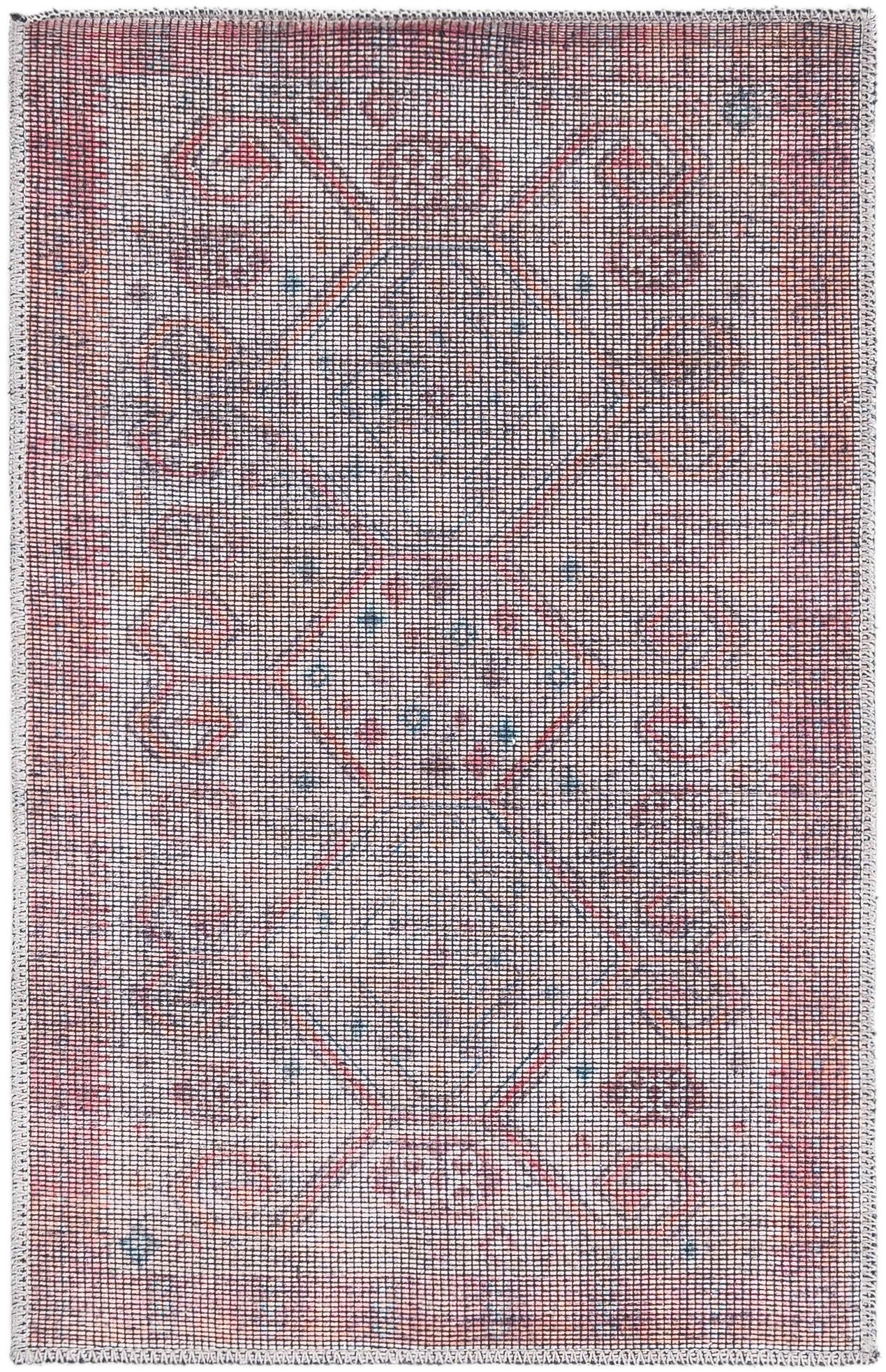 Rug Rust red and Beige Swatch link
