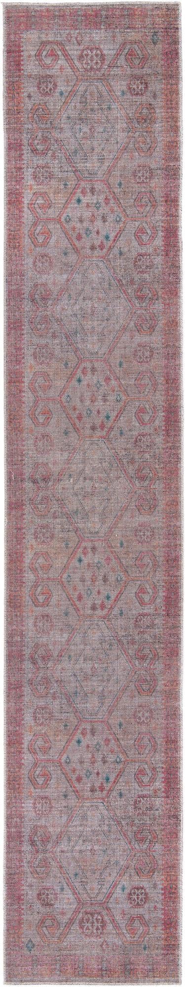 Rug Rust red and Beige Swatch link