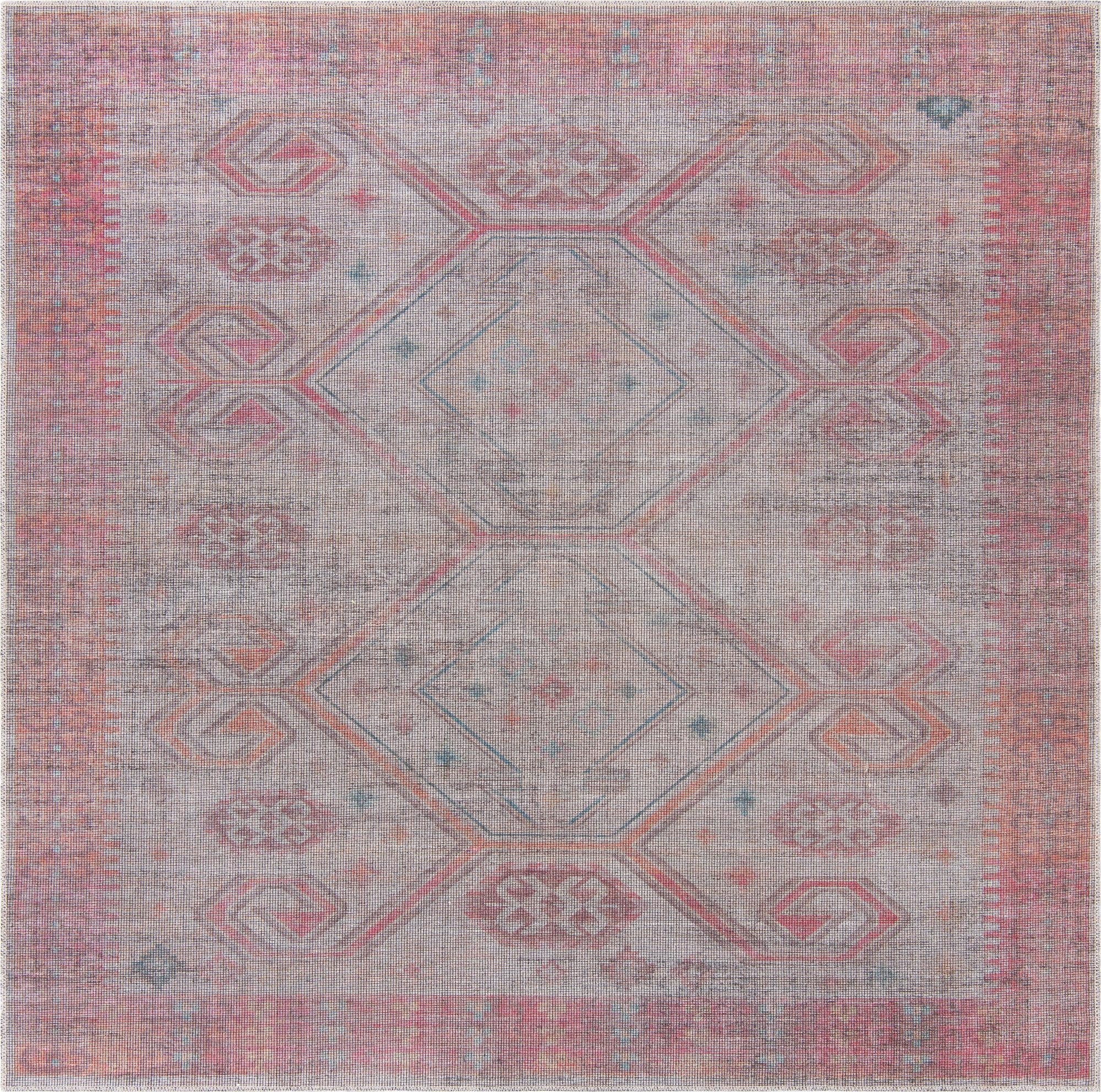  7' 3 x 7' 3  Washable Sisu Square Rug