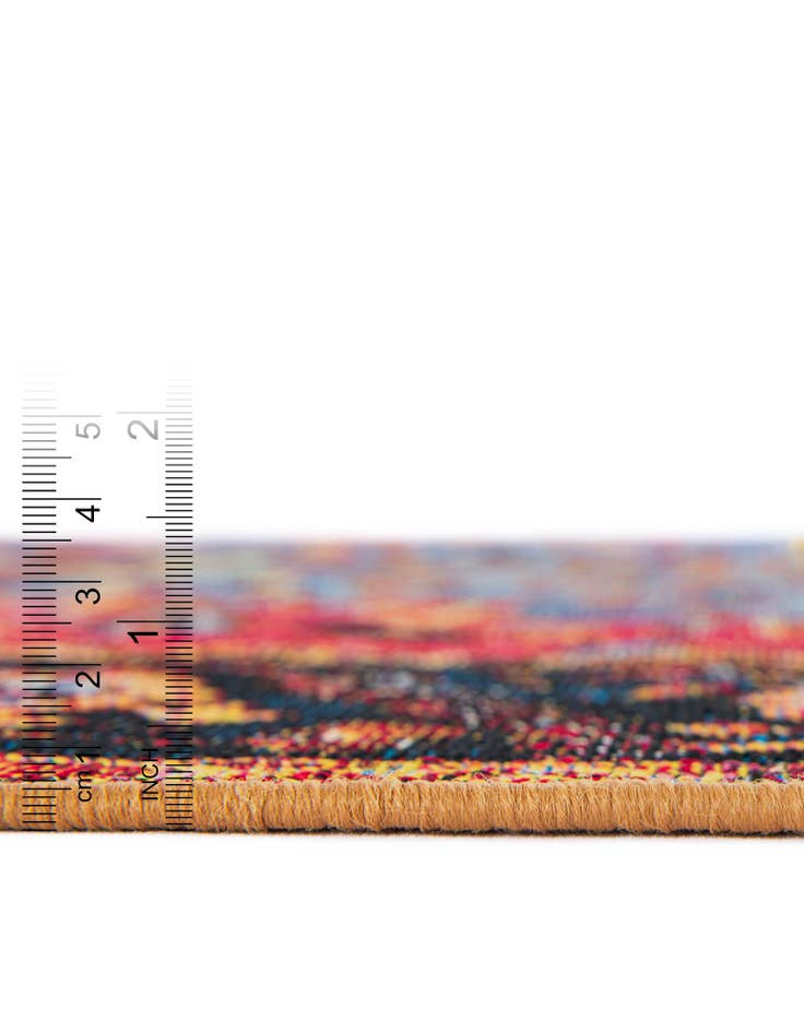 Detail image of  2' x 6'  Washable Traditional Indoor / Outdoor Runner Rug