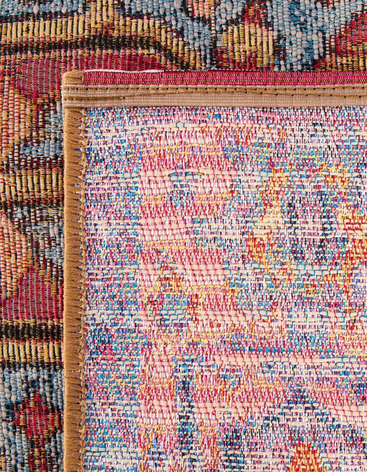 Detail image of  2' x 6'  Washable Traditional Indoor / Outdoor Runner Rug