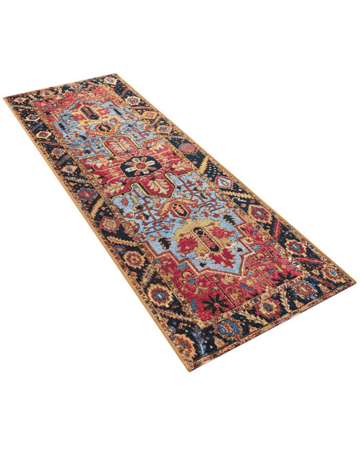 Detail image of  2' x 6'  Washable Traditional Indoor / Outdoor Runner Rug