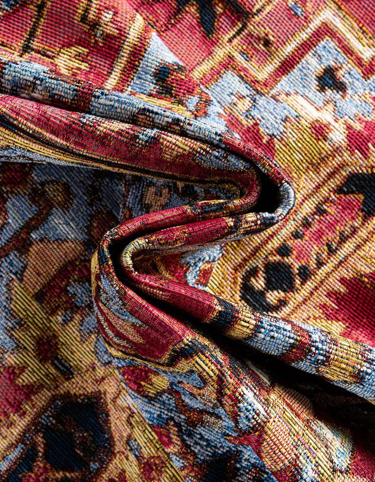 Detail image of  2' x 6'  Washable Traditional Indoor / Outdoor Runner Rug