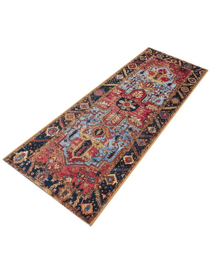 Detail image of  2' x 6'  Washable Traditional Indoor / Outdoor Runner Rug