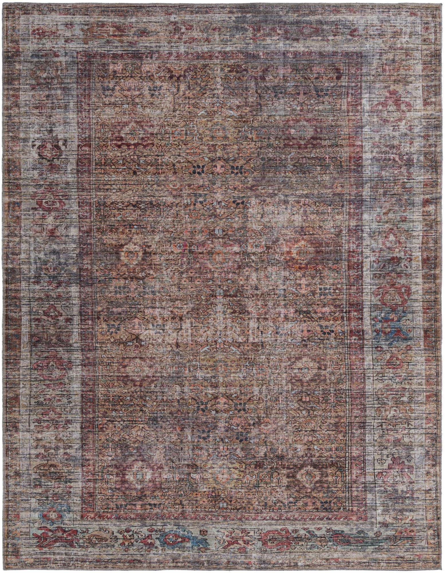 Primary image  7' 10 x 10'  Washable Nostalgia Rug
