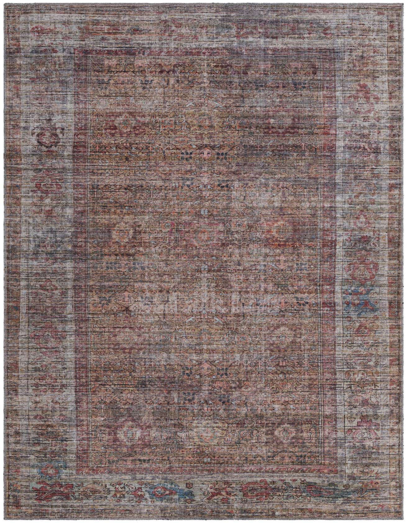 Primary image  5' 3 x 8'  Washable Nostalgia Rug