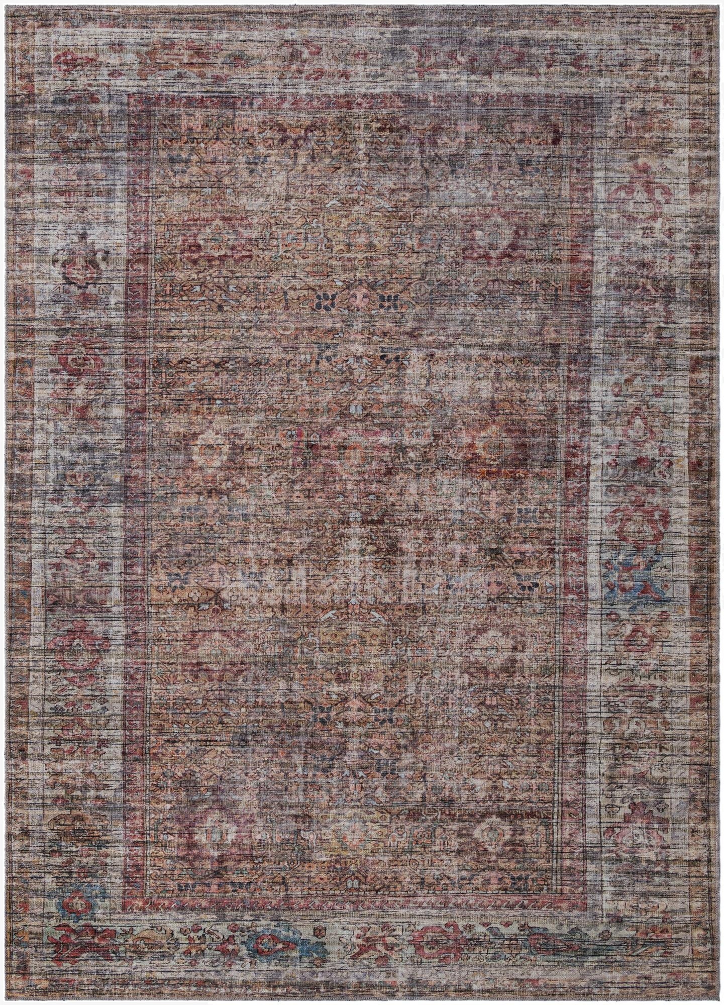  7' 3 x 10'  Washable Nostalgia Rug