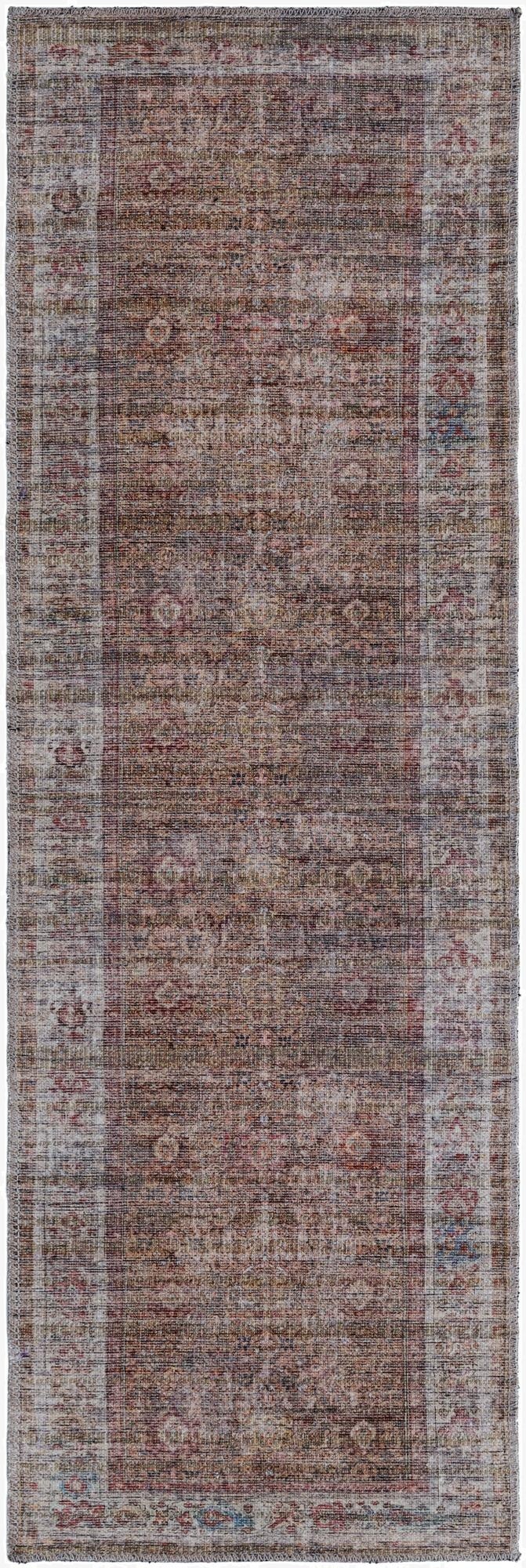  2' x 6'  Washable Nostalgia Runner Rug