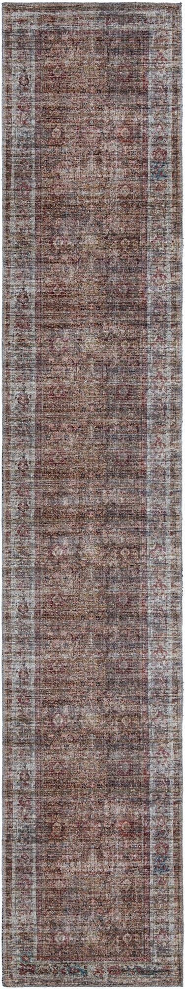  2' 7 x 14'  Washable Nostalgia Runner Rug