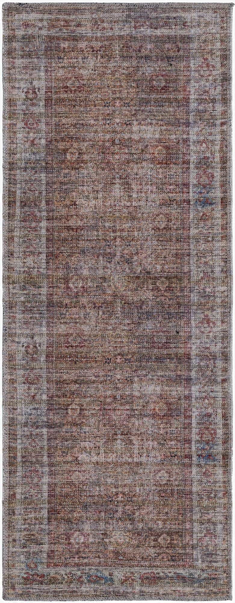  2' x 5'  Washable Nostalgia Runner Rug