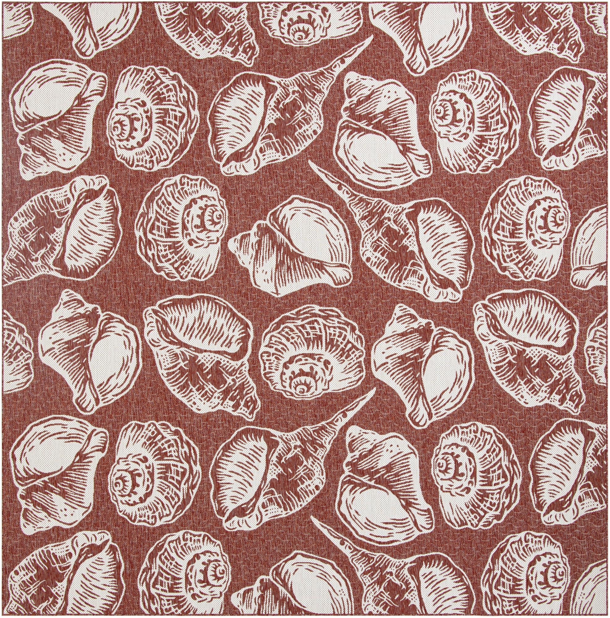 Rug Rust Red and Ivory Swatch link