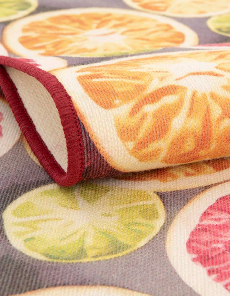 Detail image of  2' x 3' 1  Washable Jill Zarin Caribbean Indoor / Outdoor Oval Rug