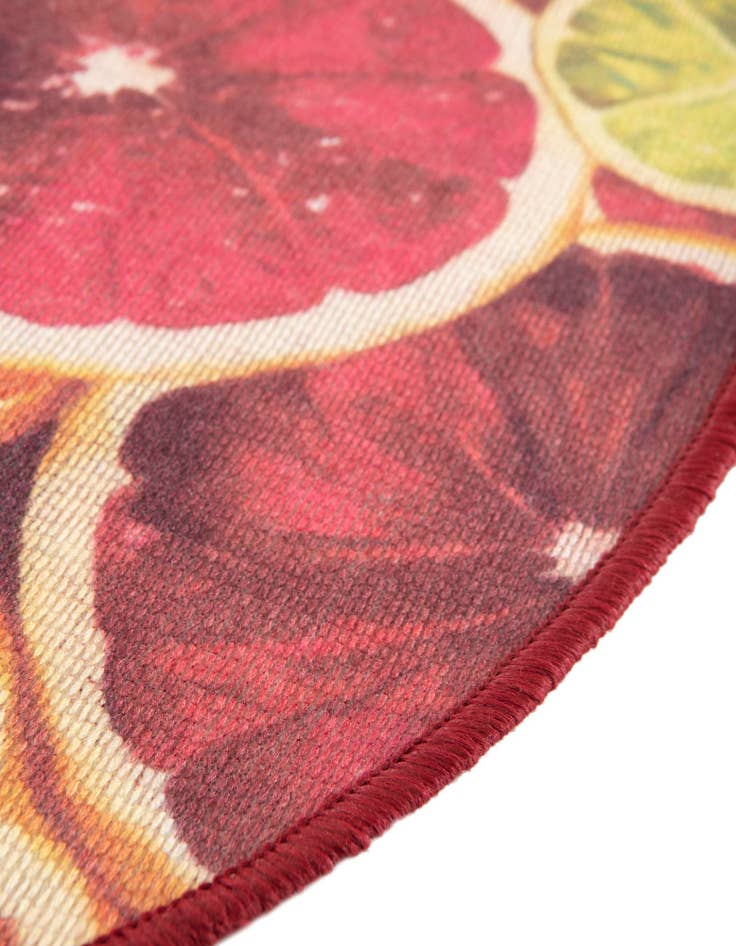 Detail image of  2' x 3' 1  Washable Jill Zarin Caribbean Indoor / Outdoor Oval Rug