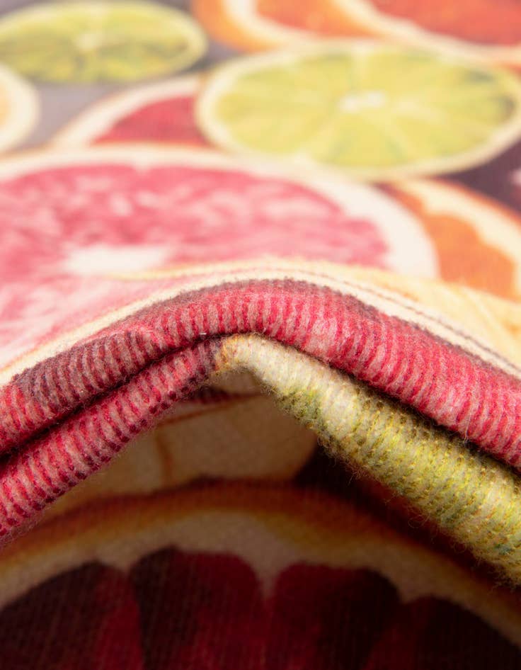 Detail image of  2' x 3' 1  Washable Jill Zarin Caribbean Indoor / Outdoor Oval Rug