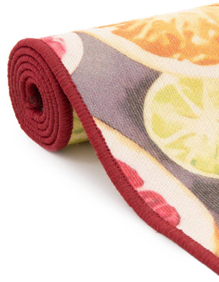 Detail image of  2' x 3' 1  Washable Jill Zarin Caribbean Indoor / Outdoor Oval Rug