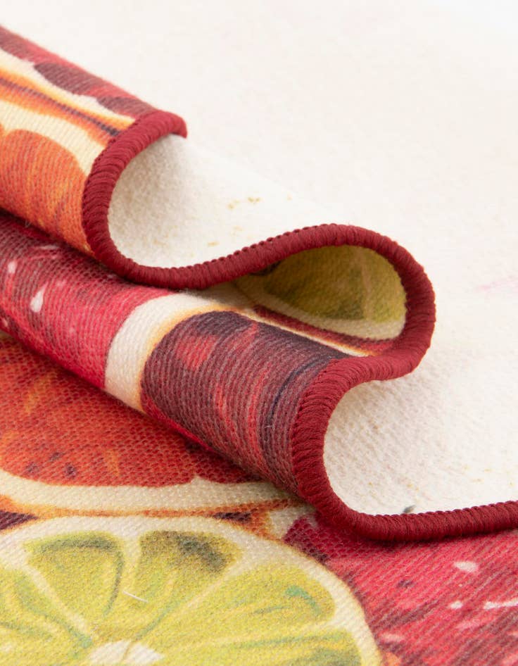 Detail image of  2' x 3' 1  Washable Jill Zarin Caribbean Indoor / Outdoor Oval Rug