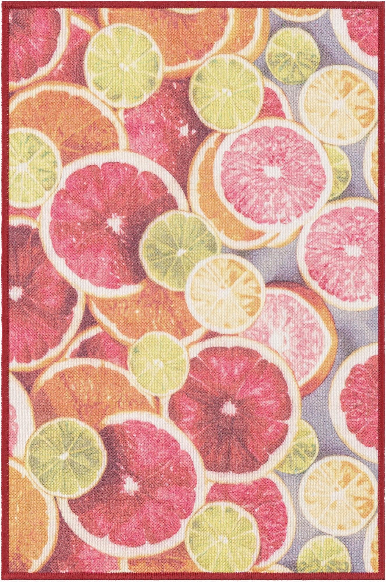  2' x 3' 1  Washable Jill Zarin Caribbean Indoor / Outdoor Rug