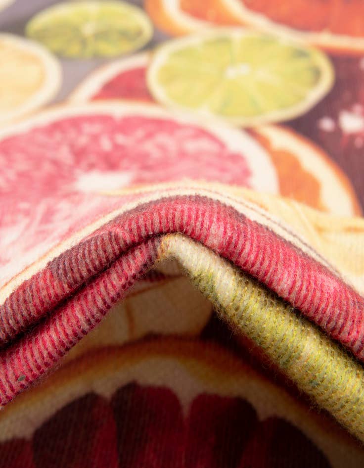 Detail image of  7' 10 x 7' 10  Washable Jill Zarin Caribbean Indoor / Outdoor Round Rug