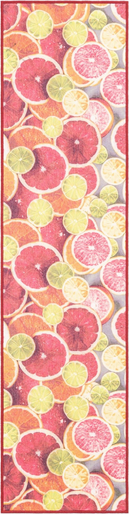  2' x 8'  Washable Jill Zarin Caribbean Indoor / Outdoor Runner Rug