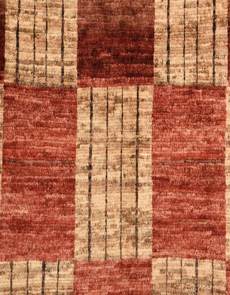 Detail image of  3' 11 x 5' 9  Hand Knotted Modern Ziegler Rug