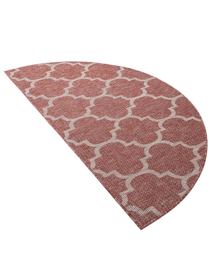 Detail image of  3' x 6'  Washable Lattice Indoor / Outdoor Hearth Rug