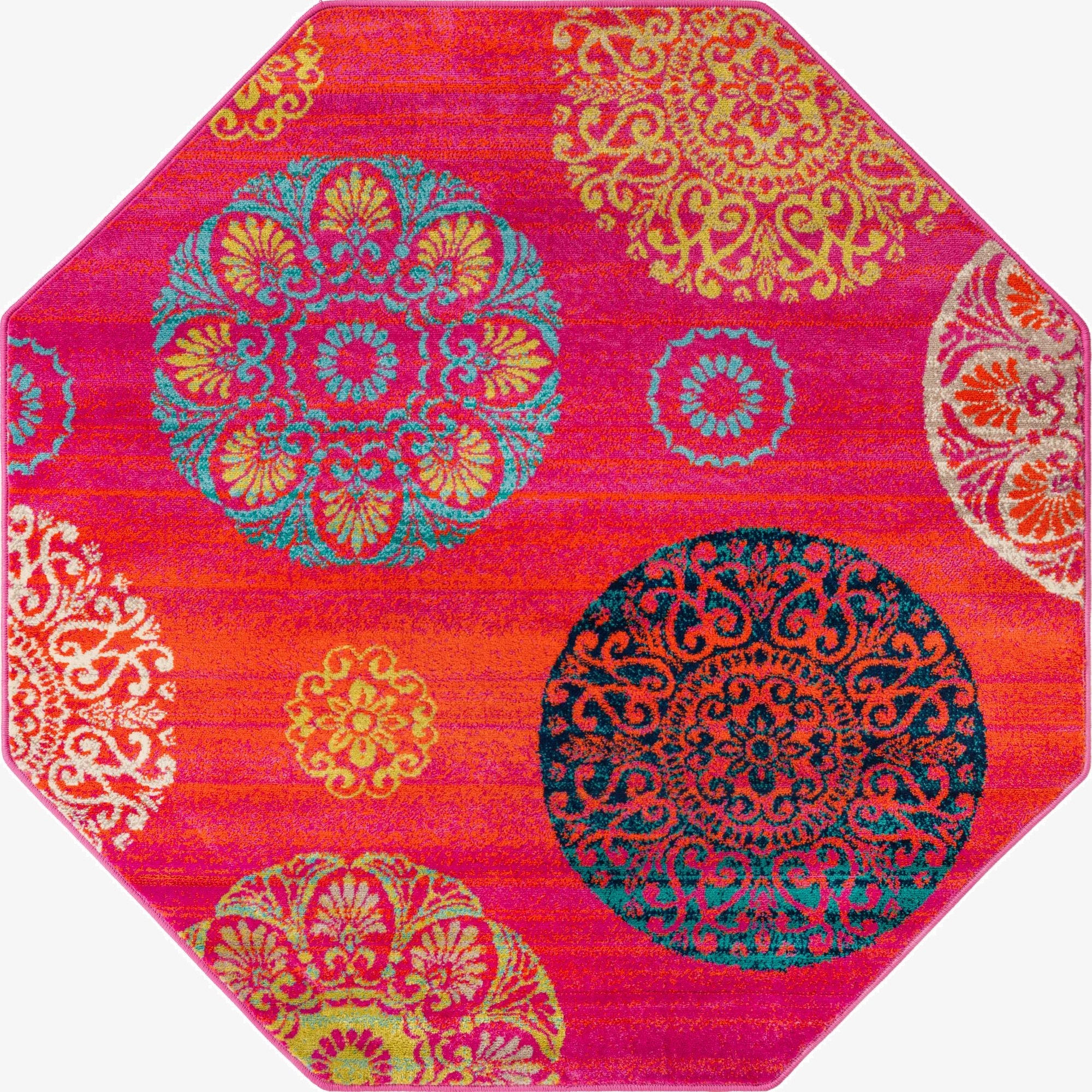  5' 3 x 5' 3 Azalea Octagon Rug