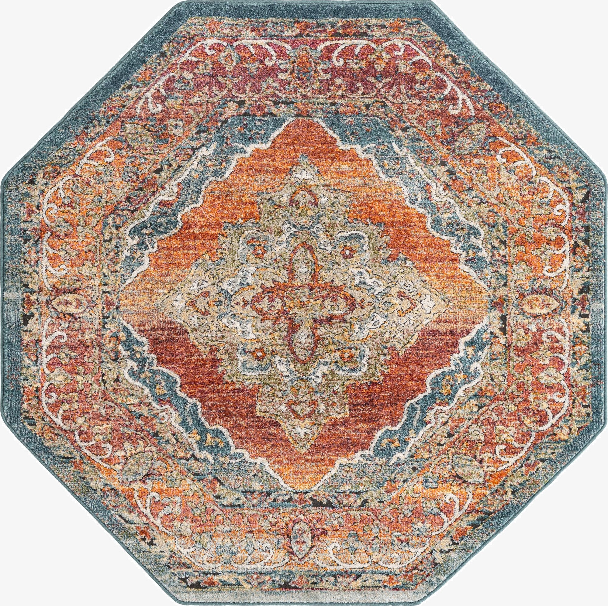  5' x 5' Isabella Octagon Rug