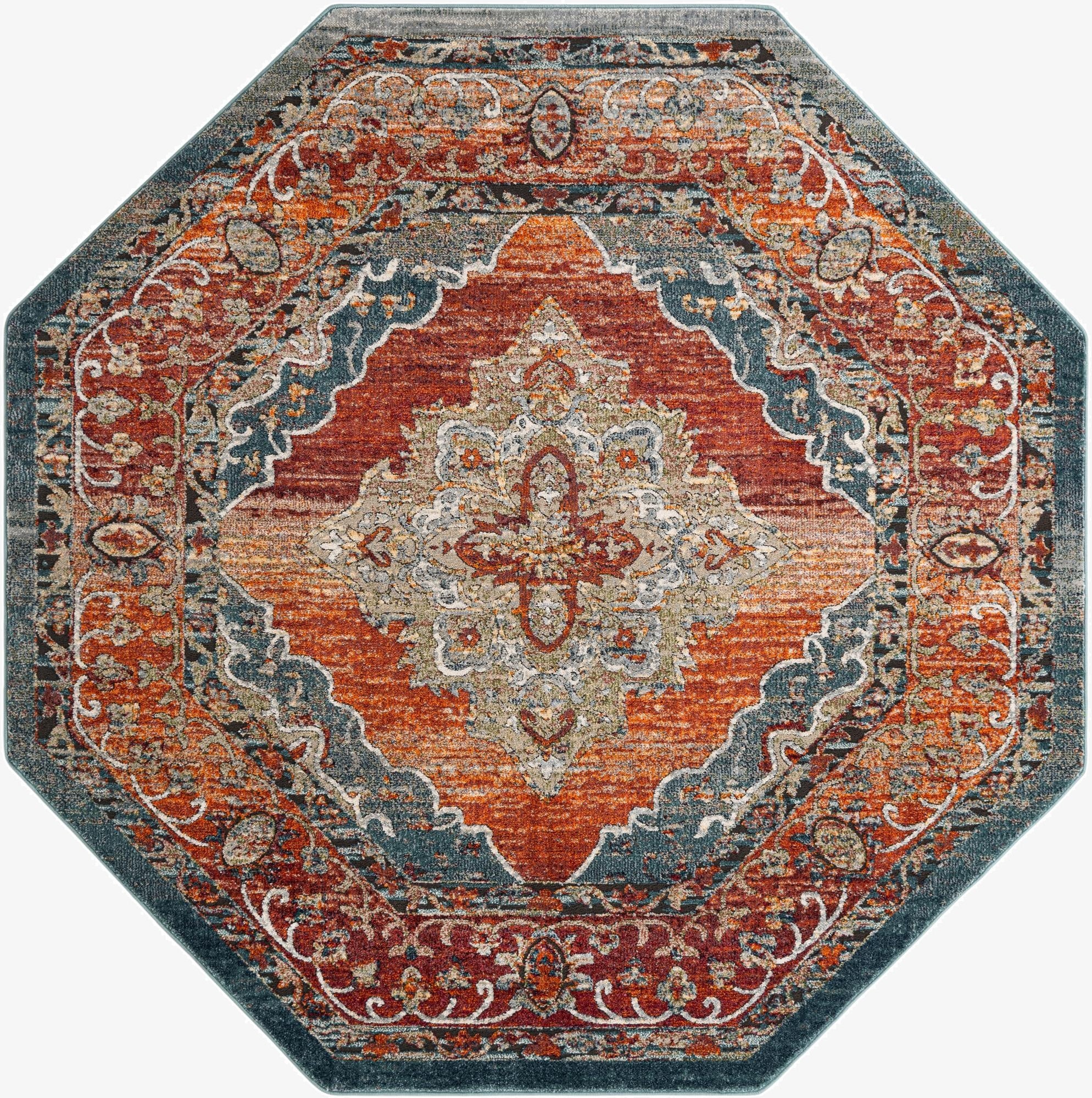  7' 10 x 7' 10 Isabella Octagon Rug