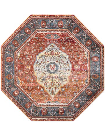 5' 3 x 5' 3 Santiago Octagon Rug
