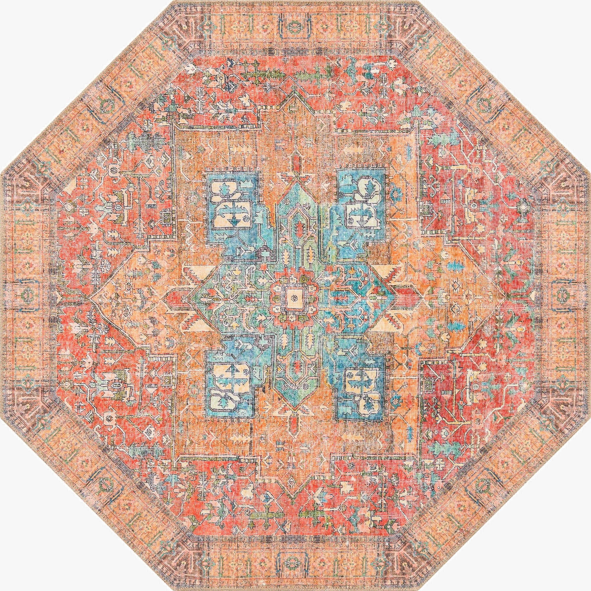  5' x 5' Timeless Octagon Rug